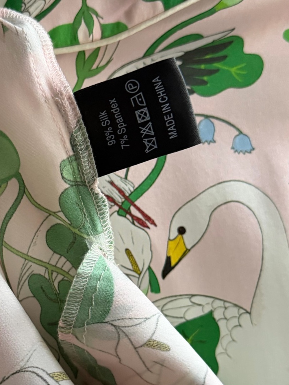 Karen Mabon botanical gardens silk robe - Picture 5 of 5